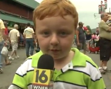 “Apparently” This Kid is Awesome, Steals the Show During Interview