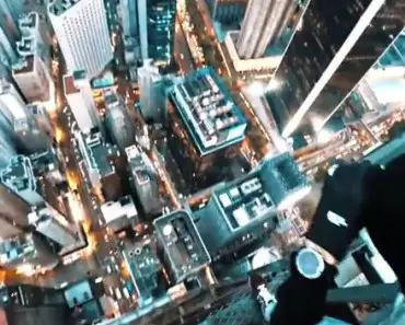 These Daredevils Hack Billboard On Top Of A Skyscraper In Hong Kong And It’s Totally INSANE