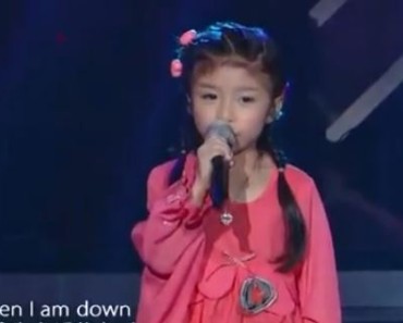5-Year-Old Has A Much Bigger Voice Than The Audience Expects