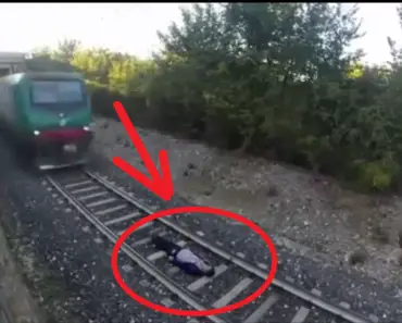 He JUMPED in front of a TRAIN and he’s STILL ALIVE! Nobody knows who he is!