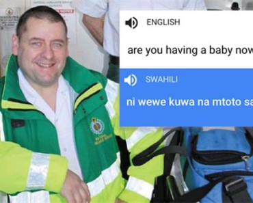 Google Translate Saves Lives! This Paramedic Has A Story That Will Leave You Speechless!