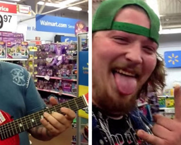 Two Guys GOING CRAZY on A Walmart Guitar with Blues