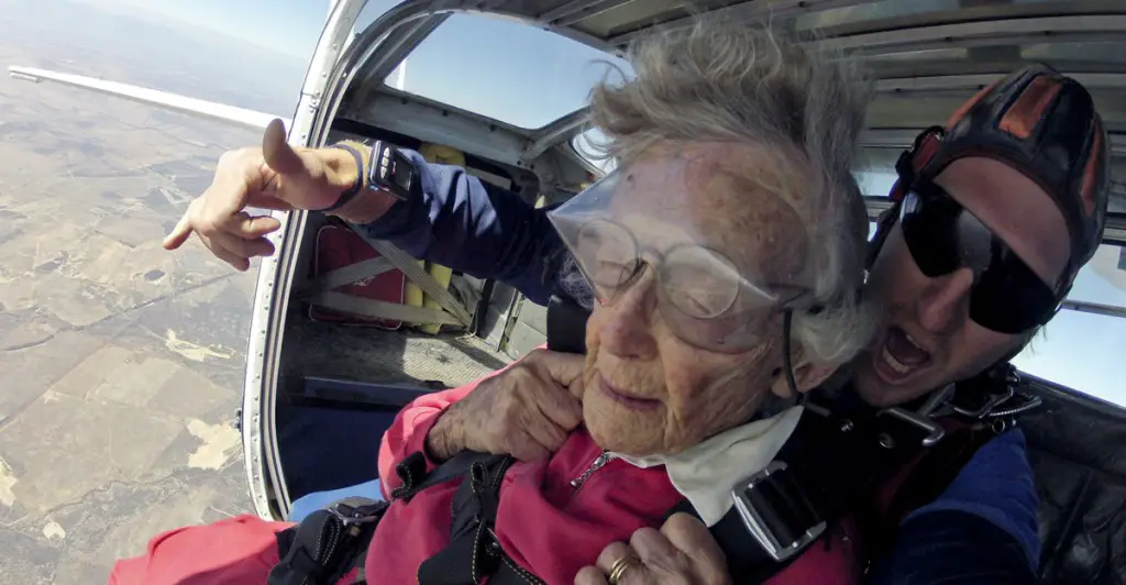 This Old Woman Does The Unexpected On Her 100th Birthday, I’m Speechless!