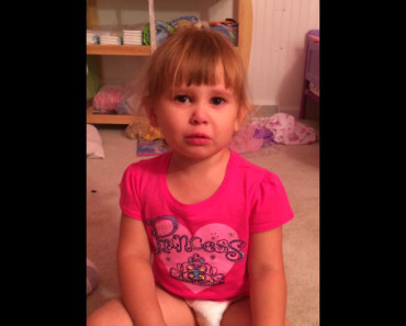 Adorable Little Girl Gets in Trouble for Making a Mess, Tells Her Dad Her Barbie Told Her To Do It