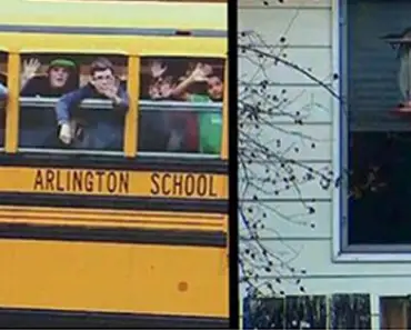 Students Wave To Grandma Every Day, But Watch What They Do When Her Window Is Empty…