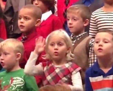 Mom Films The Recital, But Keep Your Eye On The Girl In Plaid. I’m FLOORED!