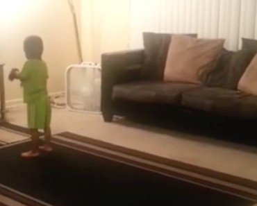 Mom Catches Her Little Boy Dancing Every Single Move To Michael Jackson’s ‘Thriller’