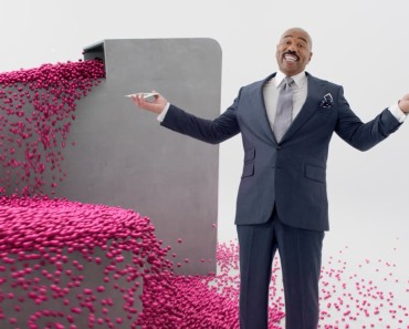 Steve Harvey Is Wrong Again in T-Mobile’s ‘Drop the Balls’ Super Bowl 50 Ad