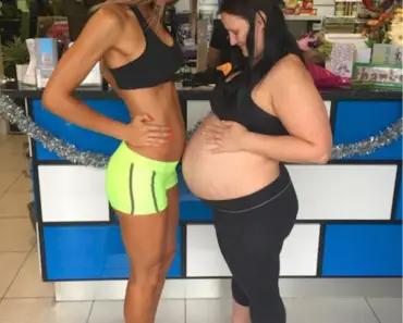 The Friends In This Picture Are BOTH Pregnant, And You’ll Never Guess How Far Along They