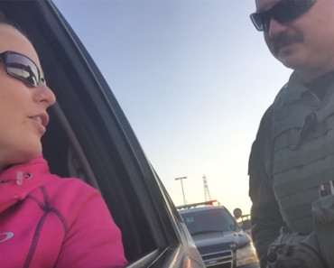 Sheriff’s Deputy Gets Big Surprise after Pulling Over Wife for Traffic Violation