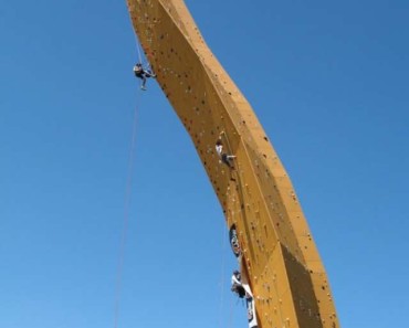 The Tallest Freestanding Rock Climbing Wall In The World Is Pure Insanity
