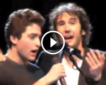 A fan joins Josh Groban to perform THIS song. When he opens his mouth? WOW!