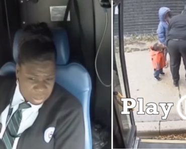Camera Catches Driver Getting Off Bus to Approach 2 Kids When She Realizes There’s No Adult