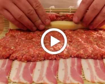 Roll bacon around beef and cheese. End result will make your mouth water