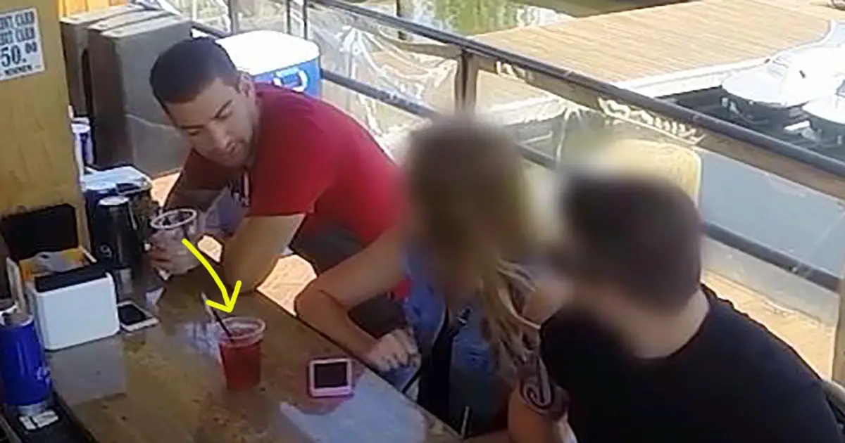 Secret Camera Records Man Putting Pill in Drink, Woman’s Reaction Goes Viral