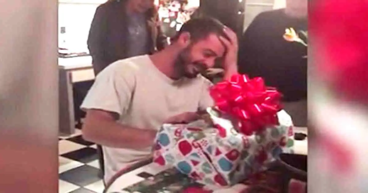 Mother Is Worried for Her Depressed Marine Son. Gives Him a Present That Leaves Everyone in Tears