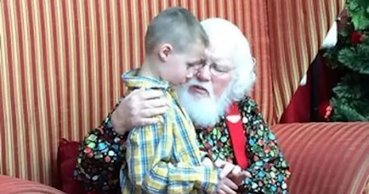 Autistic Boy Confesses Dark Secret, Santa Grabs Him and Speaks 5 Words
