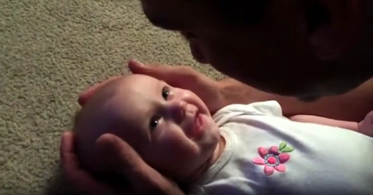 Dad Sings ‘You Are So Beautiful to Me.’ Baby Girl’s Response Bringing Tears to All