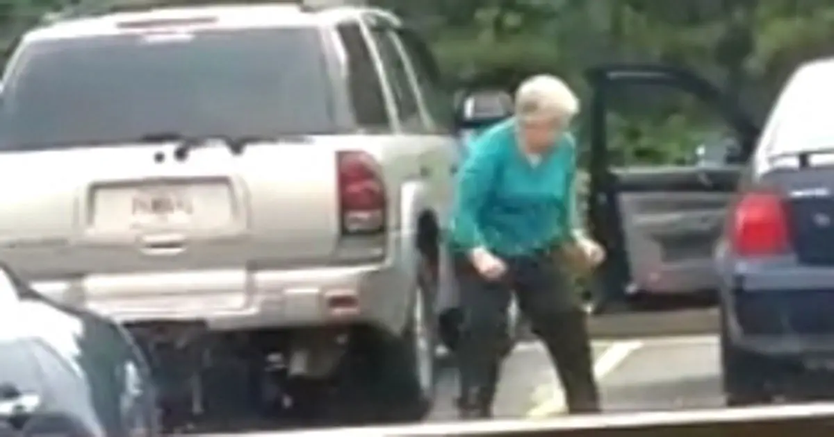 Grandma Has No Idea They’re Filming Her, Then She Immediately Gets Caught In The Act