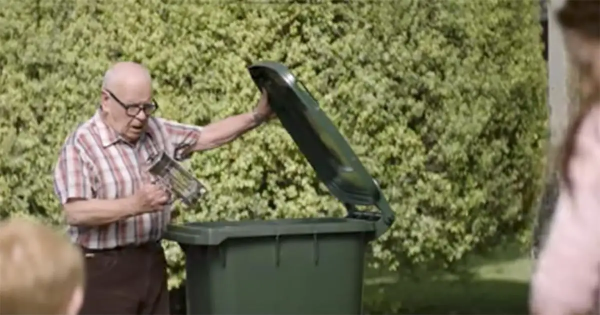 Grumpy Man Keeps Tossing Away Brand New Household Items, His Neighbor Realizes It’s for The Greatest Reason