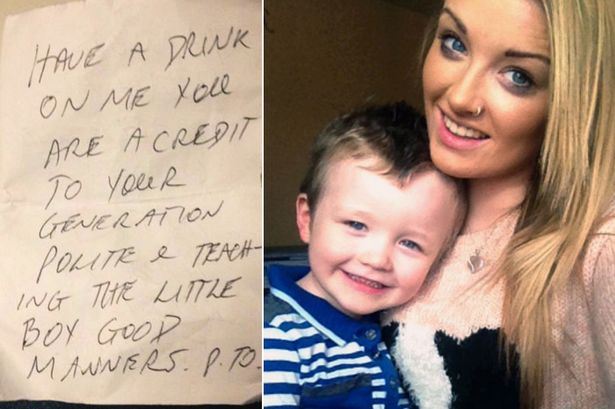 Stranger Waits for Boy to Fall Asleep On Train, Then Hands Mom a Note About Her Parenting